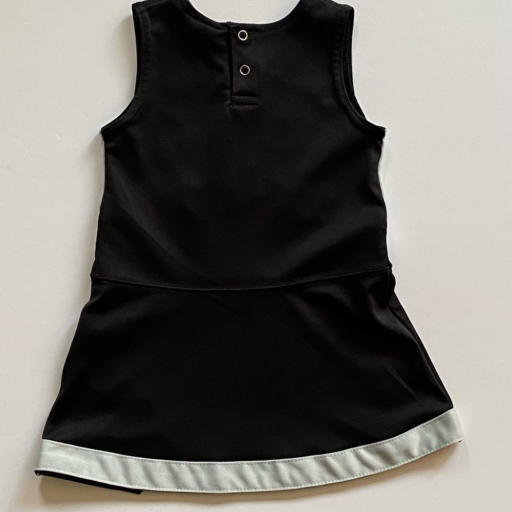 Raiders Cheerleading Dress Size 2T Reebok With Leggings Outfit Black Gray Girls - Picture 11 of 16
